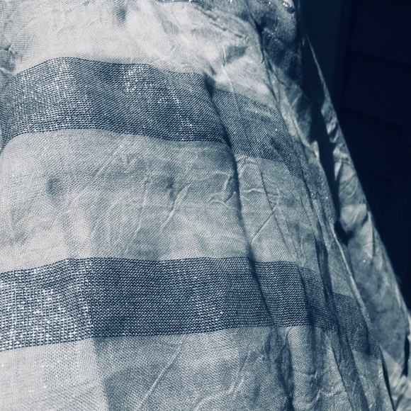 ◌ light striped infinity scarf ◌ - Picture 4 of 4